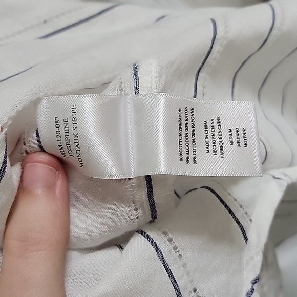 Rails Buttoned Cold Shoulder Boho Blouse - Picture 6 of 6